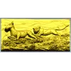 Панно "Погоня саванны" - 3D STL модель для ЧПУ