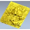 Рельефная панель "Охота на кабана" - STL для ЧПУ