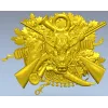 Охотничье панно с кабаном - STL 3D модель для ЧПУ