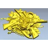 Охотничье панно с кабаном - STL 3D модель для ЧПУ