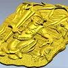 3D модель STL "Лесной охотник" - панно для ЧПУ