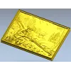 Hunter's Vigil - detailed bas-relief STL for CNC
