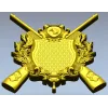 Hunting Crest STL 3D Model for CNC