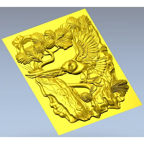 Парящая птица - 3D модель STL для ЧПУ