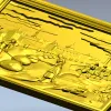 Панно "Сбор урожая у крепости" - 3D STL модель для ЧПУ