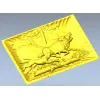 Wolf and Hounds Relief - STL 3D Model for CNC