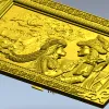 Romantic Bas-Relief Panel STL for CNC