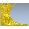 Woodland Rest - corner relief STL for CNC