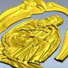 Панно для ЧПУ "Созерцатель" - 3D STL модель для резьбы по дереву