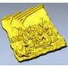 Рождественское панно - 3D модель STL для ЧПУ