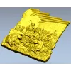Рождественское панно - 3D модель STL для ЧПУ