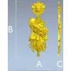 Барочная панно-композиция с трофеями - 3D модель STL для ЧПУ