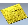 Панно "Римский атрий" - рельефная 3D модель STL для ЧПУ