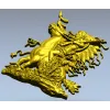Панно "Всадник в перьях" - 3D модель STL для ЧПУ