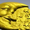 Лунный Сон - декоративное панно в стиле барельеф