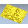 Панно "Крылатая гармония" - 3D модель STL для ЧПУ