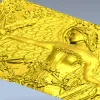 Панно "Крылатая гармония" - 3D модель STL для ЧПУ