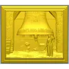 Панно "Колокольный зов" - 3D модель STL для ЧПУ