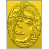 Sylvan Muse Medallion - STL 3D model for CNC router