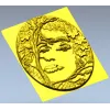 Sylvan Muse Medallion - STL 3D model for CNC router