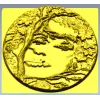 Sylvan Muse Medallion - STL 3D model for CNC router