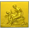 Classical Bas-Relief Panel with Putto - STL 3D Model for CNC