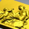 Classical Bas-Relief Panel with Putto - STL 3D Model for CNC