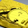 STL модель панно "Винная серенада" - 3D модель для ЧПУ