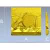 STL модель панно "Винная серенада" - 3D модель для ЧПУ