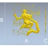 Панно "Водный носитель" - 3D модель STL для ЧПУ