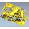 Панно "Танец воинов" - 3D модель STL для ЧПУ