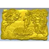 3D модель панно "Венера на раковине" - STL для ЧПУ