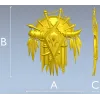 War-Totem Crest - STL 3D Model for CNC