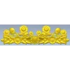 Sunflower Garland Relief STL for CNC