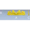 Sunflower Garland Relief STL for CNC
