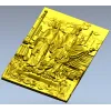 Барельефное панно "Царская пара" - 3D модель STL для ЧПУ