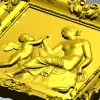 Декоративная панель "Нежность Амура" - STL для ЧПУ