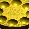 Пасхальный поднос "Христос Воскресе" - 3D модель STL для ЧПУ