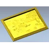 Панно в рамке "Средиземноморский причал" - 3D модель STL для ЧПУ