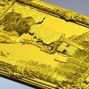 Панно "Мельничный пруд" - 3D модель STL для ЧПУ