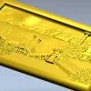 3D панно "Терраса у моря" - STL модель для ЧПУ