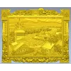 Рельефное панно "Речной пейзаж с церковью" - STL модель для ЧПУ