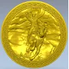 Перун в медальоне - 3D модель STL для ЧПУ фрезера