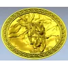 Перун в медальоне - 3D модель STL для ЧПУ фрезера