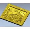 Capercaillie Song relief panel - STL 3D model for CNC