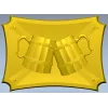 Рельеф "Таверный тост" - STL модель для ЧПУ