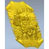 Pirate Captain Bas-Relief STL 3D Model for CNC