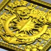 Пиратский компас - 3D панель STL для ЧПУ