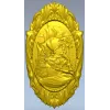 Овальный морской медальон - 3D модель STL для ЧПУ с пиратской сценой