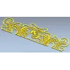 Декоративная накладка "Дельфин" - 3D модель в формате STL для ЧПУ